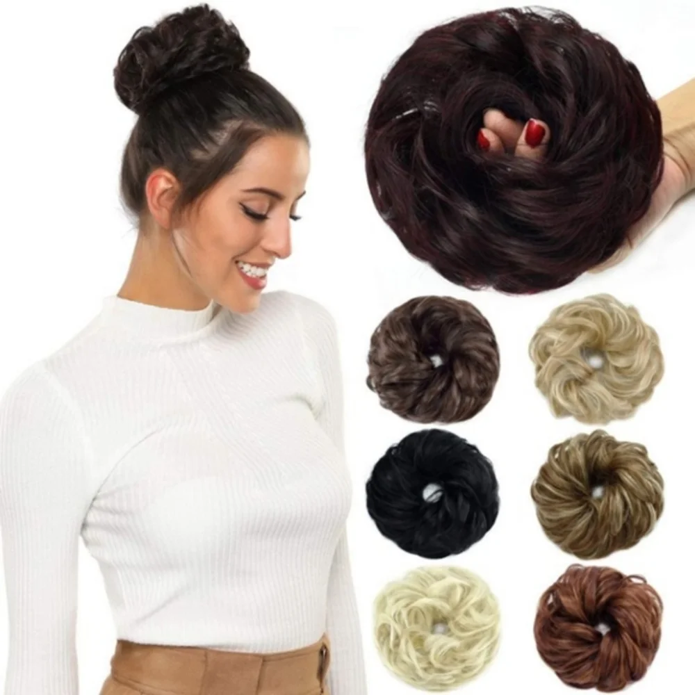 Blooming Hair Messy Bun Extension